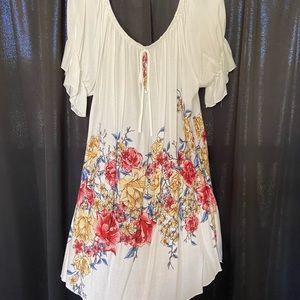 Off the shoulder dress